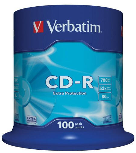Pack de 100 CD enregistrables
