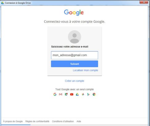 Installation Google Drive 3 - Jesauvegardemesdocuments.fr