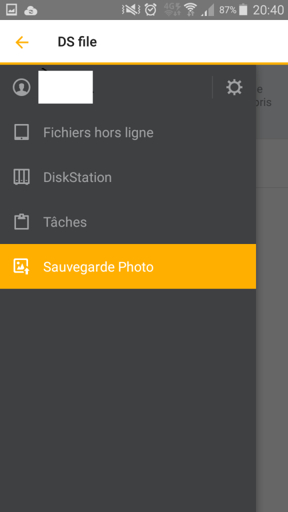 Synology Ds File - Nouvel onglet sauvegarde Photo - Jesauvegardemesdocuments.fr