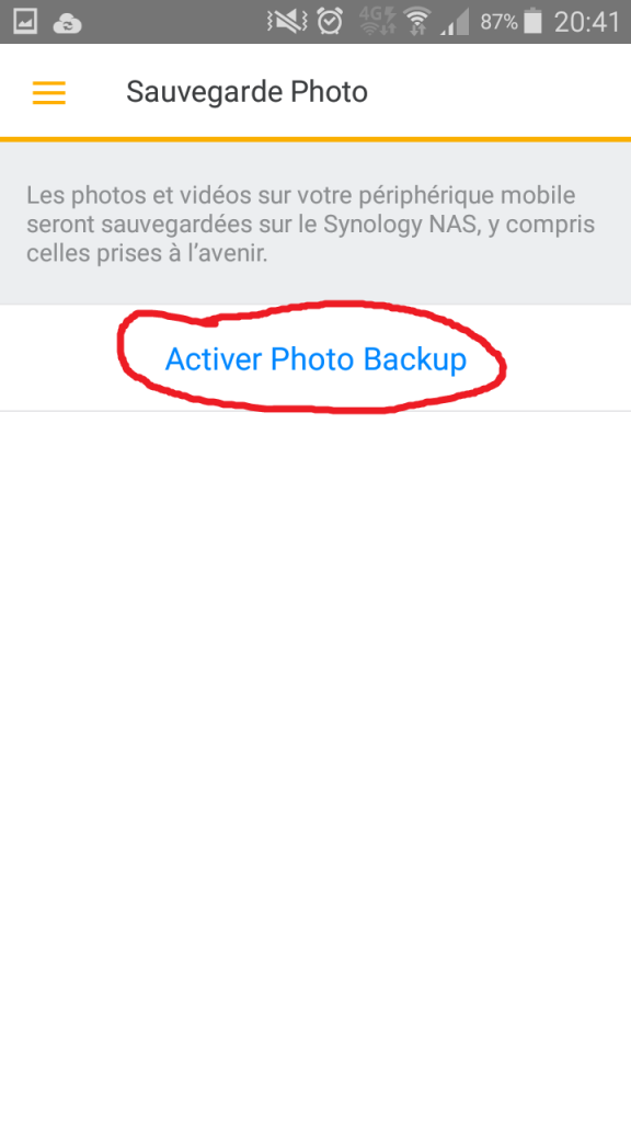 Synology Ds File - Activer Photo Backup - Jesauvegardemesdocuments.fr