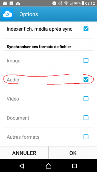 DSCLOUD - Configuration de la synchronisation 2 - Jesauvegardemesdocuments.fr