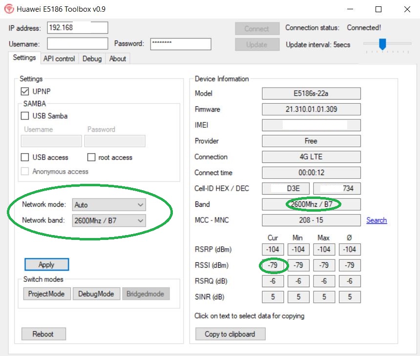 L’attribut alt de cette image est vide, son nom de fichier est Huawei-E5186-Toolbox-v0.9.jpg.